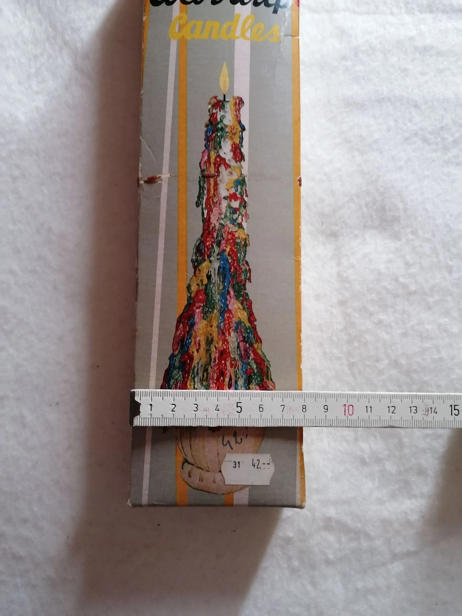 Vintage 60s candle box – photo 5